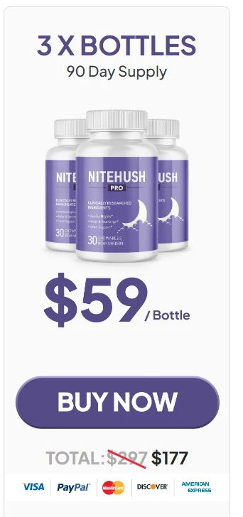 Nitehush Pro-3-Bottles