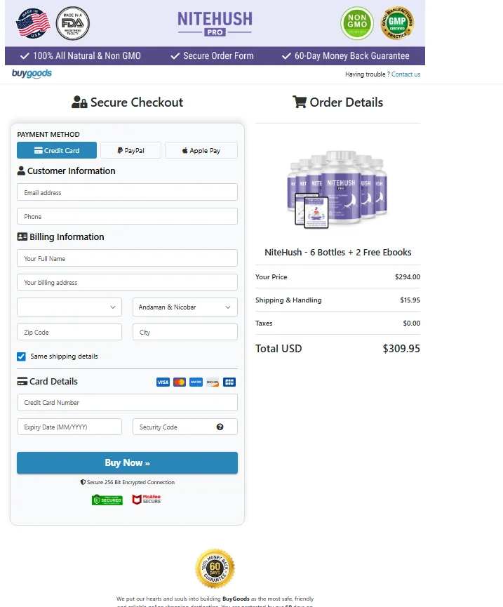Nitehush Pro Order Now